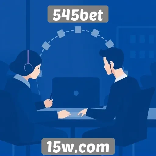 Desempenho do suporte ao cliente no 545bet