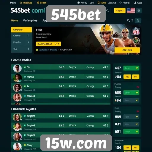 Facilidade de navegação na interface do 545bet